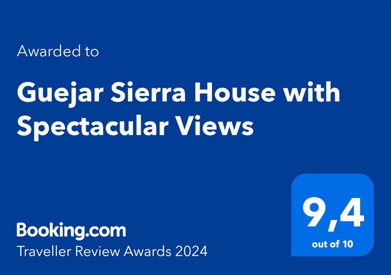 Guejar Sierra House With Spectacular Views Villa ภายนอก รูปภาพ